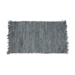 ΔΕΡΜΑΤΙΝΗ FLAT WEAVE ΓΚΡΙ 60X110