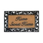 ΠΑΤΑΚΙ ΚΟΚΟΦΟΙΝΙΚΑ ΛΑΣΤΙΧΟ ΚΑΓΚΕΛΟ 'HOME SWEET HOME' 45Χ75εκ.