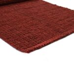 JUTE BOUCLE RED BURGUNDY 150Χ240