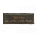 ΠΑΤΑΚΙ WELCOME TO PALACE ΓΚΡΙ 75x26 εκ